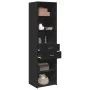 Engineered wood black sideboard 50x42.5x185 cm by , Sideboards - Ref: Foro24-3281456, Price: 152,88 €, Discount: %