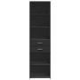 Engineered wood black sideboard 50x42.5x185 cm by , Sideboards - Ref: Foro24-3281456, Price: 155,58 €, Discount: %