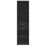Engineered wood black sideboard 50x42.5x185 cm by , Sideboards - Ref: Foro24-3281456, Price: 152,88 €, Discount: %