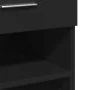 Schwarzer Schrank aus Holzwerkstoff 80x42,5x93 cm von , Sideboards - Ref: Foro24-3281477, Preis: 99,35 €, Rabatt: %