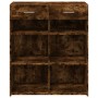 Rauchiger Eichenfurnier-Holzschrank 80x42,5x93 cm von , Sideboards - Ref: Foro24-3281480, Preis: 95,41 €, Rabatt: %