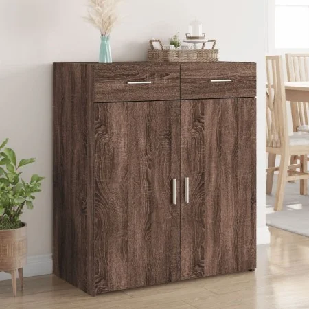 Ingenieurholz-Sideboard in Eichenbraun 80x42,5x93 cm von , Sideboards - Ref: Foro24-3281475, Preis: 136,03 €, Rabatt: %