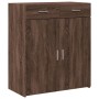 Ingenieurholz-Sideboard in Eichenbraun 80x42,5x93 cm von , Sideboards - Ref: Foro24-3281475, Preis: 136,22 €, Rabatt: %