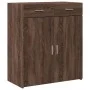 Ingenieurholz-Sideboard in Eichenbraun 80x42,5x93 cm von , Sideboards - Ref: Foro24-3281475, Preis: 136,03 €, Rabatt: %