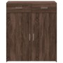 Ingenieurholz-Sideboard in Eichenbraun 80x42,5x93 cm von , Sideboards - Ref: Foro24-3281475, Preis: 136,22 €, Rabatt: %