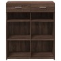 Aparador de madera de ingeniería marrón roble 80x42,5x93 cm de , Aparadores - Ref: Foro24-3281482, Precio: 98,26 €, Descuento: %