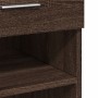 Aparador de madera de ingeniería marrón roble 80x42,5x93 cm de , Aparadores - Ref: Foro24-3281482, Precio: 98,26 €, Descuento: %