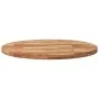 Massiver runder Akazienholztisch Ø90x4 cm von , Tischplatten - Ref: Foro24-4008705, Preis: 148,10 €, Rabatt: %