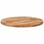 Solid acacia wood round table top Ø90x4 cm by , Table tops - Ref: Foro24-4008705, Price: 148,10 €, Discount: %