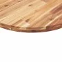 Solid acacia wood round table top Ø90x4 cm by , Table tops - Ref: Foro24-4008705, Price: 148,10 €, Discount: %