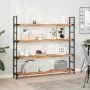 Tablero de mesa rectangular madera maciza acacia 120x20x4 cm de , Tableros para mesas - Ref: Foro24-4008836, Precio: 56,10 €,...