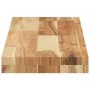 Tablero de mesa rectangular madera maciza acacia 80x20x4 cm de , Tableros para mesas - Ref: Foro24-4008834, Precio: 39,71 €, ...
