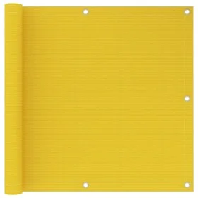 Yellow HDPE balcony awning 90x600 cm by vidaXL, Umbrellas - Ref: Foro24-310999, Price: 17,65 €, Discount: %
