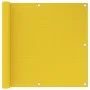 Toldo para balcón HDPE amarillo 90x600 cm de vidaXL, Sombrillas - Ref: Foro24-310999, Precio: 17,75 €, Descuento: %