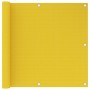 Yellow HDPE balcony awning 90x600 cm by vidaXL, Umbrellas - Ref: Foro24-310999, Price: 22,25 €, Discount: %