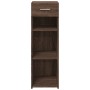 Aparador de madera de ingeniería marrón roble 30x42,5x93 cm de , Aparadores - Ref: Foro24-846312, Precio: 53,82 €
