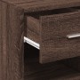 Aparador de madera de ingeniería marrón roble 30x42,5x93 cm de , Aparadores - Ref: Foro24-846312, Precio: 53,82 €