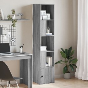 Ingenieurholzregal in Sonoma-Grau 40x36x189 cm von , Bücherregale und Regale - Ref: Foro24-848246, Preis: 77,94 €, Rabatt: %