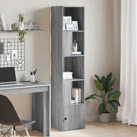 Ingenieurholzregal in Sonoma-Grau 40x36x189 cm von , Bücherregale und Regale - Ref: Foro24-848246, Preis: 77,94 €, Rabatt: %