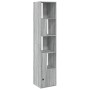 Ingenieurholzregal in Sonoma-Grau 40x36x189 cm von , Bücherregale und Regale - Ref: Foro24-848246, Preis: 77,94 €, Rabatt: %