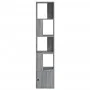 Engineered wood bookshelf in Sonoma grey, 40x36x189 cm. by , Bookcases and shelves - Ref: Foro24-848246, Price: 76,97 €, Disc...