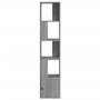 Ingenieurholzregal in Sonoma-Grau 40x36x189 cm von , Bücherregale und Regale - Ref: Foro24-848246, Preis: 77,94 €, Rabatt: %