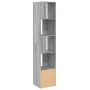 Engineered wood bookshelf in Sonoma grey, 40x36x189 cm. by , Bookcases and shelves - Ref: Foro24-848246, Price: 76,97 €, Disc...