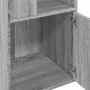 Engineered wood bookshelf in Sonoma grey, 40x36x189 cm. by , Bookcases and shelves - Ref: Foro24-848246, Price: 76,97 €, Disc...