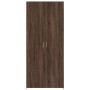 Engineered wood brown oak sideboard 80x42.5x185 cm by , Sideboards - Ref: Foro24-3281440, Price: 187,80 €, Discount: %