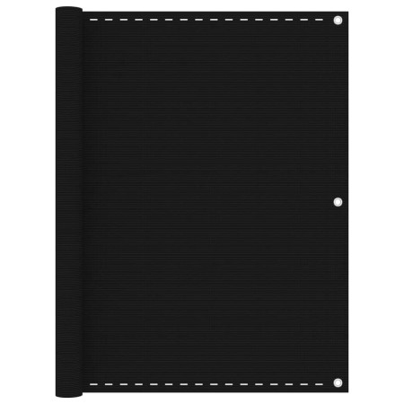 Schwarze HDPE-Balkonmarkise 120x400 cm von vidaXL, Sonnenschirme - Ref: Foro24-311037, Preis: 20,22 €, Rabatt: %
