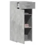 Engineered wood sideboard in concrete grey, 40x42.5x93 cm by , Sideboards - Ref: Foro24-846281, Price: 78,13 €, Discount: %