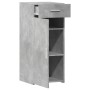 Engineered wood sideboard in concrete grey, 40x42.5x93 cm by , Sideboards - Ref: Foro24-846281, Price: 79,23 €, Discount: %
