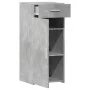 Engineered wood sideboard in concrete grey, 40x42.5x93 cm by , Sideboards - Ref: Foro24-846281, Price: 78,13 €, Discount: %