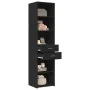 Engineered wood black sideboard 45x42.5x185 cm by , Sideboards - Ref: Foro24-3281449, Price: 129,76 €, Discount: %