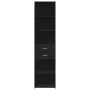 Engineered wood black sideboard 45x42.5x185 cm by , Sideboards - Ref: Foro24-3281449, Price: 129,76 €, Discount: %