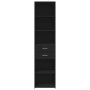 Schwarzer Schrank aus Holzwerkstoff 45x42,5x185 cm von , Sideboards - Ref: Foro24-3281449, Preis: 131,82 €, Rabatt: %