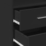 Engineered wood black sideboard 40x42.5x185 cm by , Sideboards - Ref: Foro24-3281442, Price: 143,31 €, Discount: %