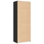 Hoher Schrank aus schwarzem Sperrholz 70x41x185 cm von , Sideboards - Ref: Foro24-3281688, Preis: 131,83 €, Rabatt: %