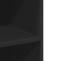Hoher Schrank aus schwarzem Sperrholz 70x41x185 cm von , Sideboards - Ref: Foro24-3281688, Preis: 131,83 €, Rabatt: %