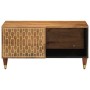 Solid mango wood coffee table 80x50x40 cm by , Coffee table - Ref: Foro24-358288, Price: 68,37 €, Discount: %