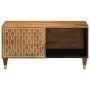 Solid mango wood coffee table 80x50x40 cm by , Coffee table - Ref: Foro24-358288, Price: 67,99 €, Discount: %