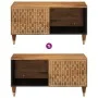 Solid mango wood coffee table 80x50x40 cm by , Coffee table - Ref: Foro24-358288, Price: 67,99 €, Discount: %
