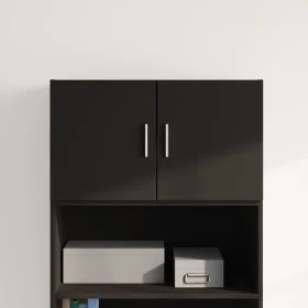 Wandschrank aus schwarzem Ingenieurholz 70x42,5x40 cm von , Sideboards - Ref: Foro24-846118, Preis: 55,60 €, Rabatt: %
