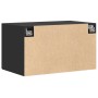 Wandschrank aus schwarzem Ingenieurholz 70x42,5x40 cm von , Sideboards - Ref: Foro24-846118, Preis: 56,75 €, Rabatt: %