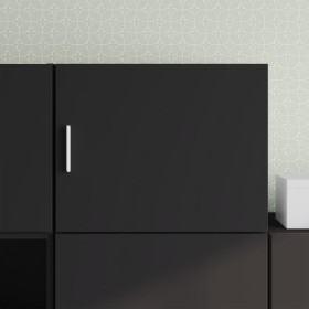 Wandschrank aus schwarzem Ingenieurholz 50x42,5x40 cm von , Sideboards - Ref: Foro24-846111, Preis: 42,91 €, Rabatt: %
