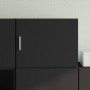 Wandschrank aus schwarzem Ingenieurholz 50x42,5x40 cm von , Sideboards - Ref: Foro24-846111, Preis: 42,91 €, Rabatt: %