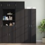 Wandschrank aus schwarzem Ingenieurholz 50x42,5x40 cm von , Sideboards - Ref: Foro24-846111, Preis: 42,91 €, Rabatt: %