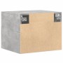 Armario de pared madera ingeniería gris hormigón 50x42,5x40 cm de , Aparadores - Ref: Foro24-846113, Precio: 46,95 €, Descuen...