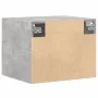 Wandschrank aus grauem Beton-Holzwerkstoff 50x42,5x40 cm. von , Sideboards - Ref: Foro24-846113, Preis: 46,19 €, Rabatt: %