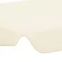 Cream garden swing replacement canopy 188/168x145/110 cm by vidaXL, Covers for tents and gazebos - Ref: Foro24-312085, Price:...